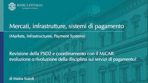 Revisione della PSD2 e coordinamento con il MiCAR