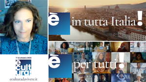 Newsletter 29 settembre 2023 - è cultura!, oltre 150 eventi in tutta Italia